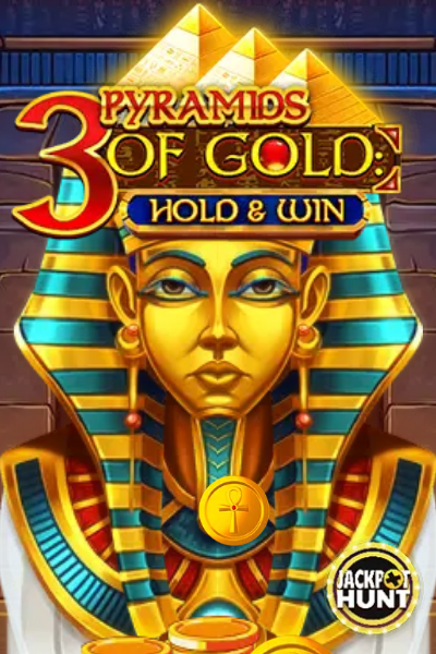 3 Pyramids of Gold: Hold & Win - Casinova